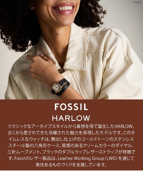 FOSSIL（フォッシル）の「フォッシル 腕時計 レディース アナログ レザー ES5404（アナログ腕時計・レディース・ブラック・FREE）」の9枚目の写真