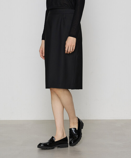 COMME CA（コムサ）の「【セットアップ対応】ブライトリートロ スカート（スーツスカート・レディース・ブラック/トップグレー・9号/7号/11号）」の6枚目の写真