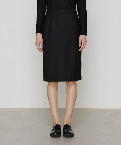 COMME CA（コムサ）の「【セットアップ対応】ブライトリートロ スカート（スーツスカート・レディース・ブラック/トップグレー・9号/7号/11号）」の17枚目の写真