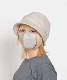 SVEC（シュベック）の「綿麻ギャザーキャスケット（キャスケット）」