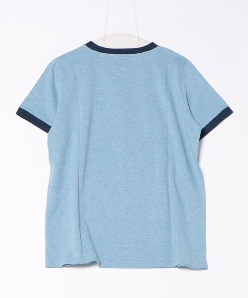 セール】T-SHIRT RETRO ZOZO限定 2025 /ロゴプリント リンガーT