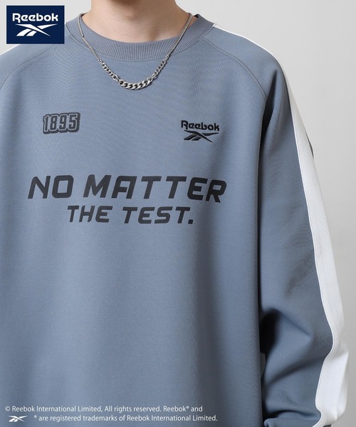 Reebok（リーボック）の「【REEBOK】 ロングスリーブ ゲーム ロゴ Tシャツ / 長袖 / ゲームシャツ（Tシャツ/カットソー・メンズ・ホワイト/ブラック/ブルーグレー・MEDIUM/LARGE）」の15枚目の写真