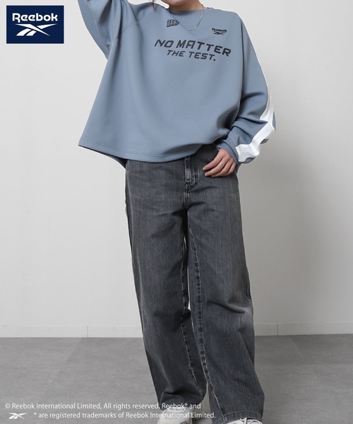 REEBOK】 ロングスリーブ ゲーム ロゴ Tシャツ / 長袖 / ゲームシャツ