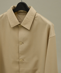 ABAHOUSE（アバハウス）の「インバーテッドプリーツ シャツブルゾン（ブルゾン）」