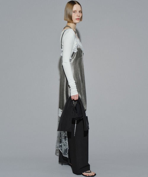 yae（ヤエ）の「Lace camisole dress / レースキャミソールドレス