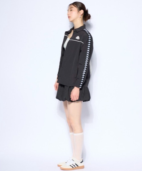 Kappa(カッパ)の「サイドテープシャツジャケット(その他アウター・レディース・ブラック/グリーン・MEDIUM/LARGE/X-LARGE)」の5枚目の写真