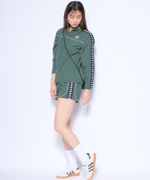 Kappa(カッパ)の「サイドテープシャツジャケット(その他アウター・レディース・ブラック/グリーン・MEDIUM/LARGE/X-LARGE)」の10枚目の写真