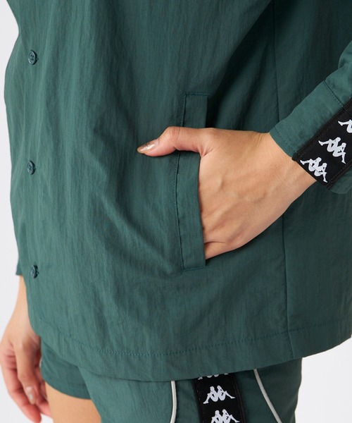 Kappa(カッパ)の「サイドテープシャツジャケット(その他アウター・レディース・ブラック/グリーン・MEDIUM/LARGE/X-LARGE)」の18枚目の写真