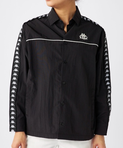 Kappa(カッパ)の「サイドテープシャツジャケット(その他アウター・レディース・ブラック/グリーン・MEDIUM/LARGE/X-LARGE)」の19枚目の写真
