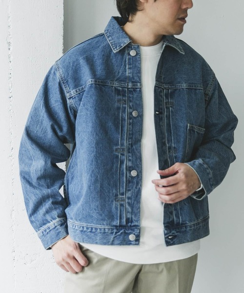 URBAN RESEARCH DOORS（アーバンリサーチドアーズ）の「USED 13.3oz デニムジャケット（デニムジャケット・メンズ・ブラック系その他/ブルー系その他・MEDIUM/LARGE）」の16枚目の写真