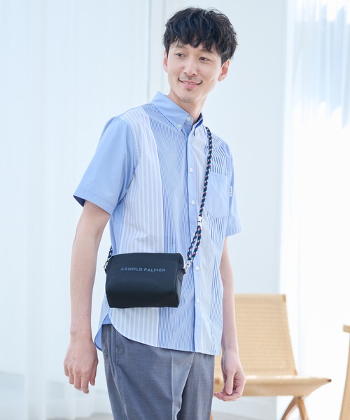 Arnold Palmer(アーノルドパーマー)の「パーマー ミックスコード シェア ミニ ショルダーバッグ(ショルダーバッグ・レディース・ブラック/ベージュ・F)」の16枚目の写真