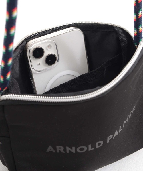 Arnold Palmer(アーノルドパーマー)の「パーマー ミックスコード シェア ミニ ショルダーバッグ(ショルダーバッグ・レディース・ブラック/ベージュ・F)」の18枚目の写真