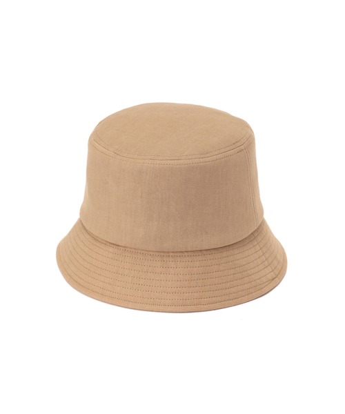 ROSE BUD（ローズバッド）の「コットン混バケットハット（ハット・レディース・ブラック/ベージュ・ONE SIZE）」の5枚目の写真