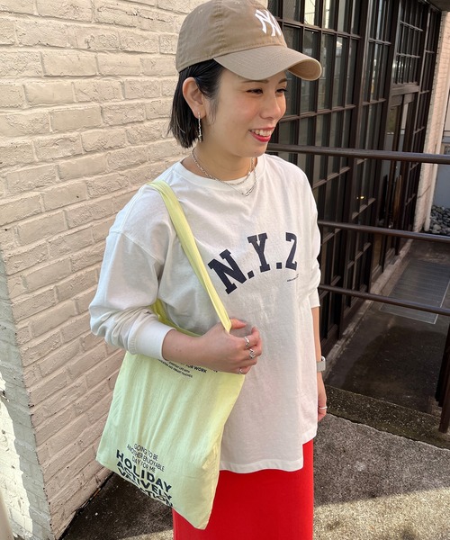 PUAL CE CIN（ピュアルセシン）の「【＠yns628企画】ロゴプリントカットソー+トートバッグセット（Tシャツ/カットソー・レディース・その他・FREE）」の4枚目の写真