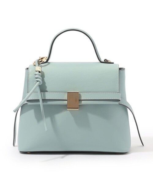 TOMORROWLAND （トゥモローランド）の「Atelier TOMORROWLAND BELTY ワンハンドルバッグ（ハンドバッグ・レディース・ライトブルー/グリーン・FREE）」の2枚目の写真