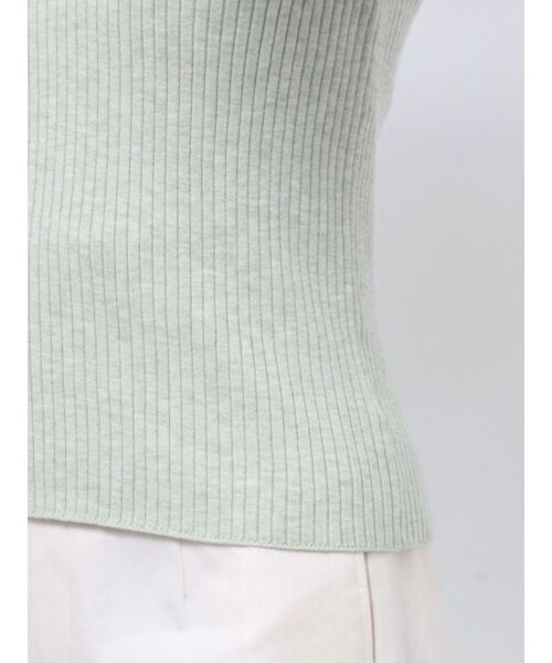 LAGUNAMOON（ラグナムーン）の「シルクブレンド2WAYニットプルオーバー（ニット/セーター・レディース・ブラック/イエロー/ライトグリーン・FREE）」の9枚目の写真