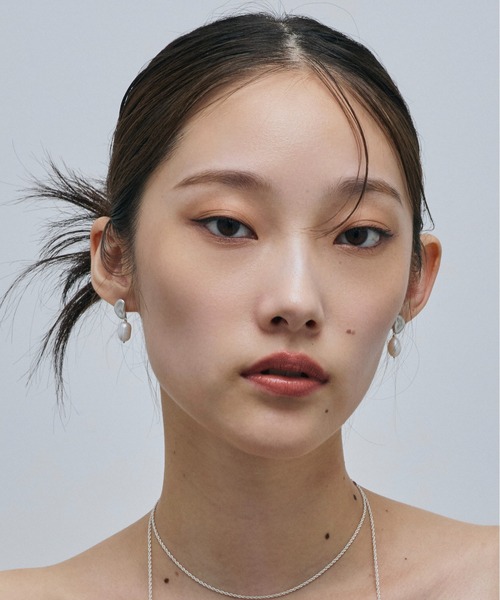 loni(ロニ)の「SV925 Heart Pearl Pierce(ピアス(両耳用)・レディース・シルバー・FREE)」の19枚目の写真