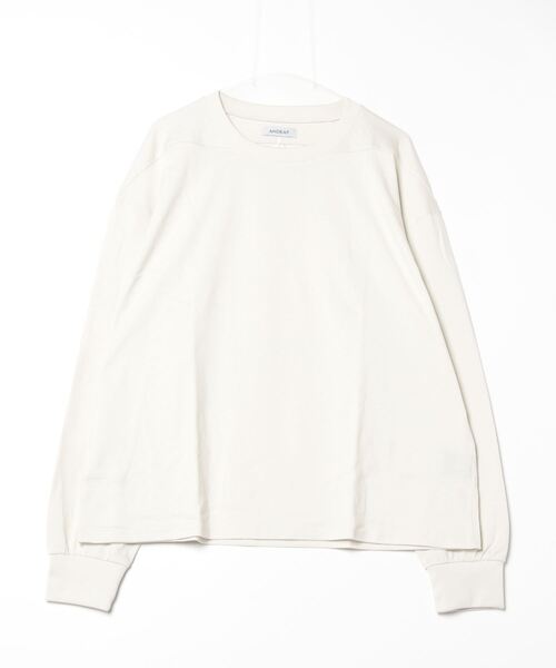 ANDRAP(アンドラップ)の「ANDRAP/アンドラップ/L/S TEE/ロングスリーブTシャツ(Tシャツ/カットソー・メンズ・グレー/ブラック/ホワイト・M/L/XL)」の12枚目の写真