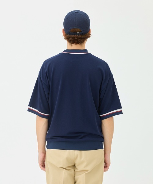 Penguin by Munsingwear（ペンギン バイ マンシングウェア）の「60’ S Mock neck shirt（Tシャツ/カットソー・メンズ・ブラック/ネイビー/ホワイト・M/L/XL）」の10枚目の写真