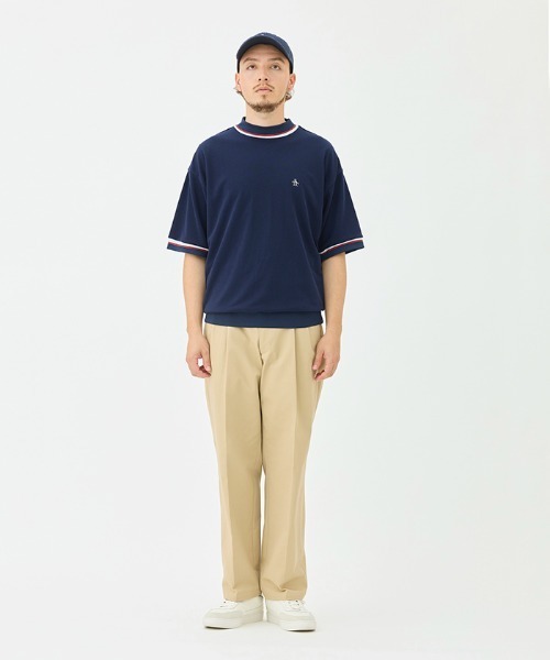 Penguin by Munsingwear（ペンギン バイ マンシングウェア）の「60’ S Mock neck shirt（Tシャツ/カットソー・メンズ・ブラック/ネイビー/ホワイト・M/L/XL）」の11枚目の写真