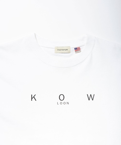 FACTOTUM（ファクトタム）の「【FACTOTUM】KOWLOON S/S P-T（Tシャツ/カットソー・メンズ・ホワイト/ブラック・46/48）」の16枚目の写真