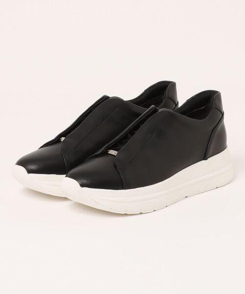 MACKINTOSH LONDON（マッキントッシュ ロンドン）の「厚底スリッポンスニーカー（スニーカー・レディース・ホワイト/ブラック・24.5cm/23.0cm/23.5cm/22.5cm/24.0cm/22.0cm）」の2枚目の写真