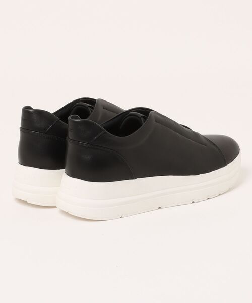 MACKINTOSH LONDON（マッキントッシュ ロンドン）の「厚底スリッポンスニーカー（スニーカー・レディース・ホワイト/ブラック・24.5cm/23.0cm/23.5cm/22.5cm/24.0cm/22.0cm）」の3枚目の写真