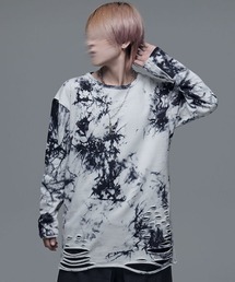 BERNNINGS-SHO ドレープ ムラ染めカットソー ホワイト 楽天市場】BERNNINGS-SHO ドレープ Tシャツ メンズ 長袖 7分袖