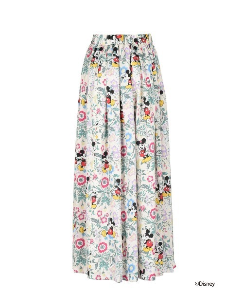 KEITA MARUYAMA（ケイタマルヤマ）の「Disney print SK（スカート・レディース・ホワイト/ブラック・M/S）」の7枚目の写真