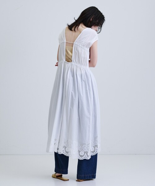 GALLEST（ギャレスト）の「コットンレースワンピース（ワンピース・レディース・ブルーグリーン/ホワイト・38）」の13枚目の写真