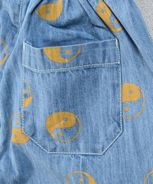 セール】YING-YANG(イン・ヤン) デニムタックイージーパンツ（デニム