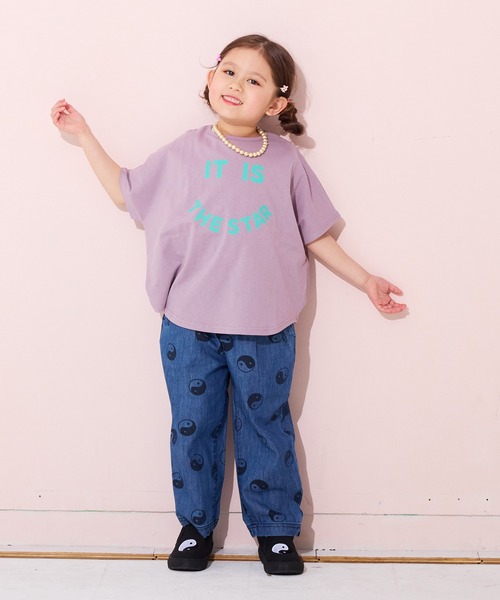 〈未使用・新品〉yin yang (インヤン) パンツ セール】YING-YANG(イン・ヤン) デニムタックイージーパンツ（デニム