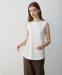LE SOUK HOLIDAY（ルスークホリデー）の「2025年春夏【接触冷感】ベーシックタンク（Tシャツ/カットソー）」