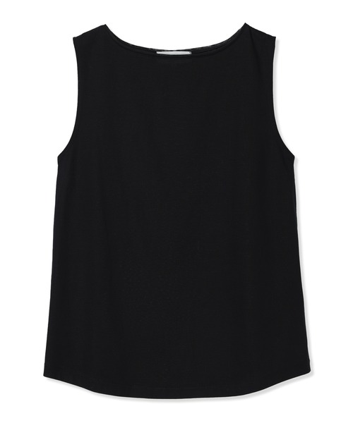 LE SOUK HOLIDAY(ルスークホリデー)の「ベーシックタンクトップ【接触冷感・吸水速乾】(Tシャツ/カットソー・レディース・チャコールグレー/オフホワイト/ブラック/オレンジ・M/L)」の12枚目の写真