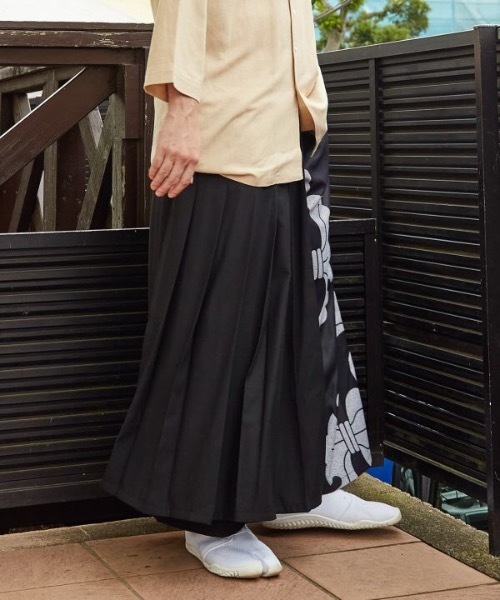 倭物やカヤ（ワモノヤカヤ）の「【倭物やカヤ】紋どりメンズパンツ（その他パンツ・メンズ・アッシュグレー/スミクロ・FREE）」の7枚目の写真