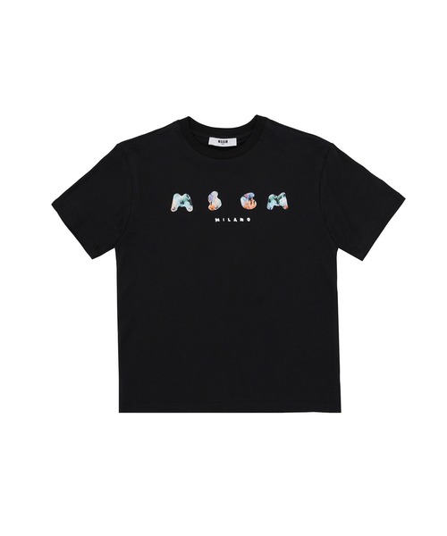 関税送料込み！【MSGM】Msgm グラフィックプリントTシャツ セール】MSGM CRAB GARMENT DYE グラフィックTシャツ（Tシャツ