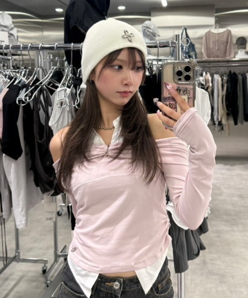 SURGERY(サージェリー) ピンクビーニー グ・ヒョミンビーニー 楽天市場】正規品【 SURGERY surgery clover logo beanie ver.2