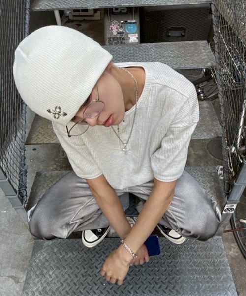 SURGERY】surgery clover logo short beanie / 【サージェリー