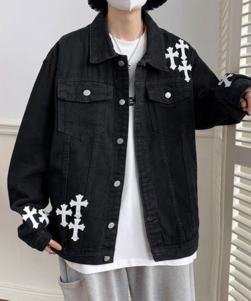 ★keropi★　 デニムジャケット セール】Hit-up denim coverall jacket（デニムジャケット