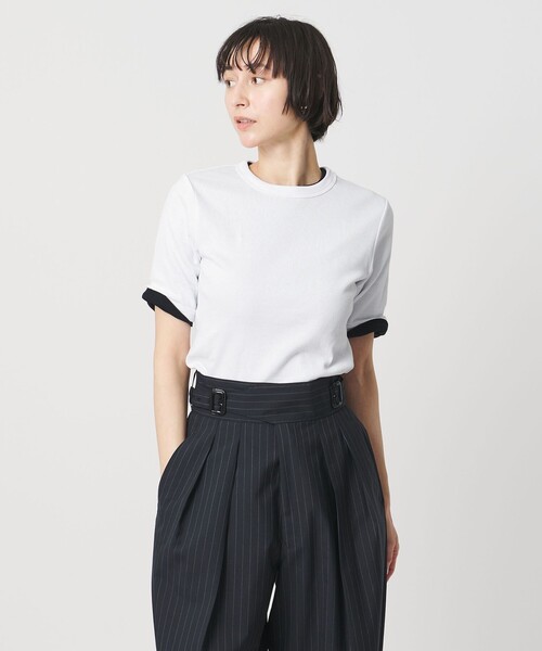 HANES(ヘインズ)の「【別注】<Hanes>2PACK リブ Tシャツ(Tシャツ/カットソー・レディース・その他1・FREE)」の6枚目の写真