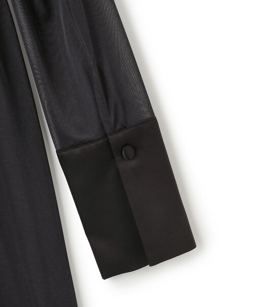 ICB（アイシービー）の「【WEB＆一部店舗限定】SheerSerika ワンピース（ワンピース・レディース・ブラック系・X-SMALL/SMALL/MEDIUM）」の7枚目の写真
