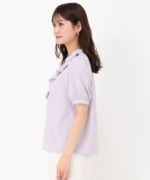 MISCH MASCH(ミッシュマッシュ)の「ラッフルフリルブラウス(シャツ/ブラウス・レディース・ラベンダー/グリーン/ホワイト・フリ-)」の13枚目の写真