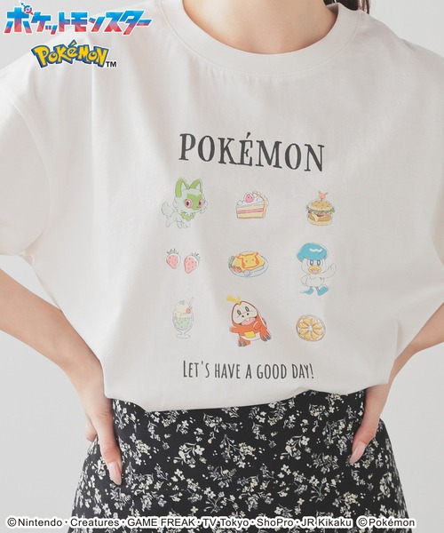 UVカット】ポケモン／ゆるTシャツ（Tシャツ/カットソー）｜Honeys