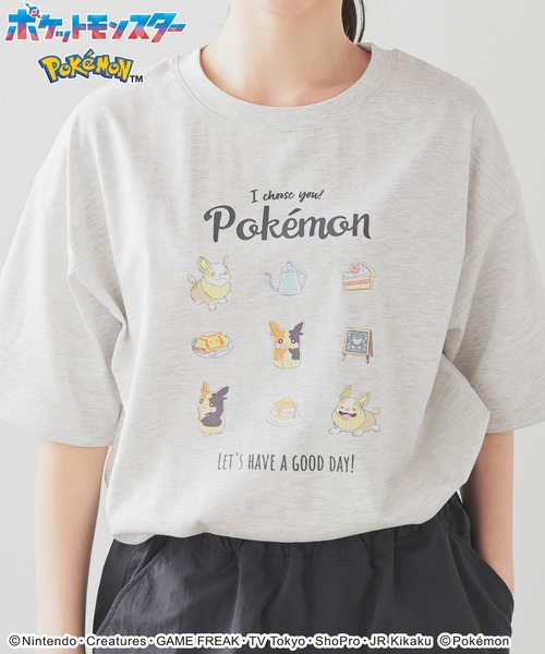 セール】【UVカット】ポケモン／ゆるTシャツ（Tシャツ/カットソー