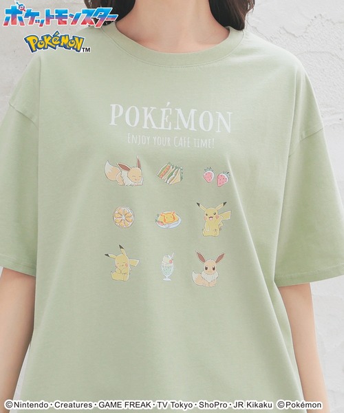 セール】【UVカット】ポケモン／ゆるTシャツ（Tシャツ/カットソー