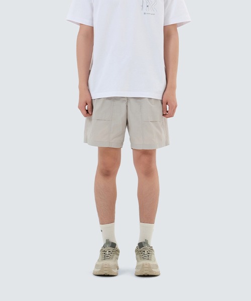 snow peak スノーピーク アウトドア ハーフパンツ Taslan Woven