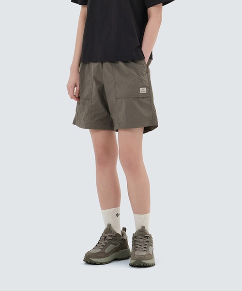 Snow Peak(スノーピーク)の「Snow Peak / Taslan Woven Shorts ショート パンツ(その他パンツ・メンズ・ベージュ/ダークグレー/チャコール/ブラック/カーキ/バイオレット・S/M/L/XL/XXL)」の5枚目の写真