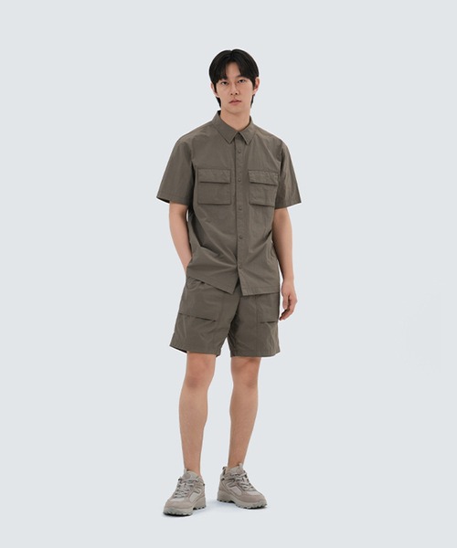 Snow Peak(スノーピーク)の「Snow Peak / Taslan Woven Shorts ショート パンツ(その他パンツ・メンズ・ベージュ/ダークグレー/チャコール/ブラック/カーキ/バイオレット・S/M/L/XL/XXL)」の13枚目の写真