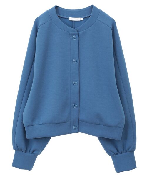 AMERICAN HOLIC(アメリカンホリック)の「ポンチクルーネックカーディガン(カーディガン/ボレロ・レディース・杢グレー/ブルー/ブラック・L/M)」の14枚目の写真