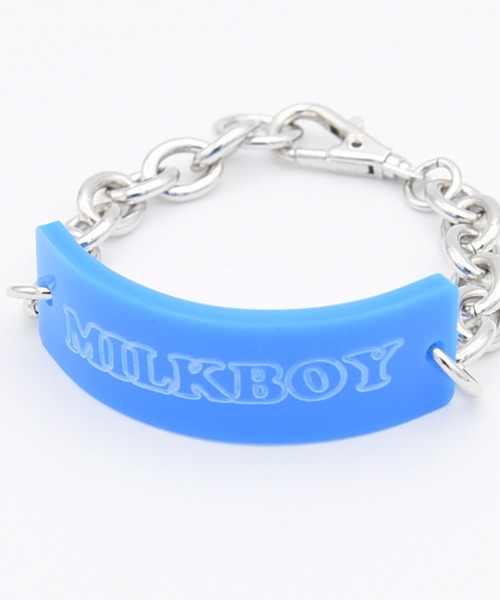 MILKBOY（ミルクボーイ）の「PLATE ブレスレット（ブレスレット・メンズ・A/B・FREE）」の4枚目の写真